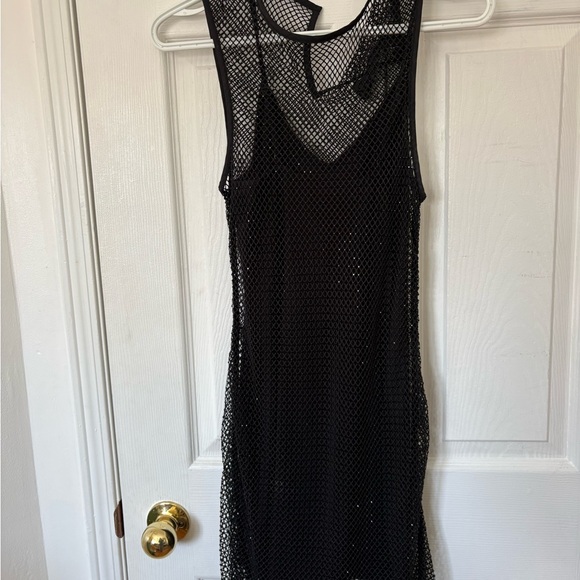 All Saints Dresses & Skirts - All Saints Black Mesh Dress